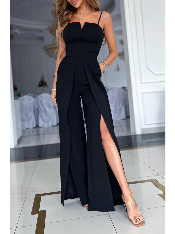 Split Leg Jumpsuit