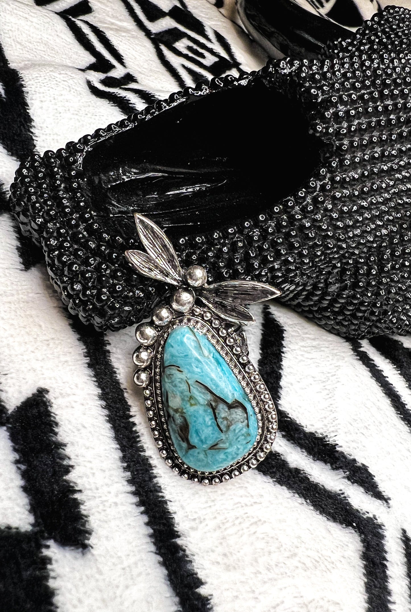 Dragonfly Turquoise ring