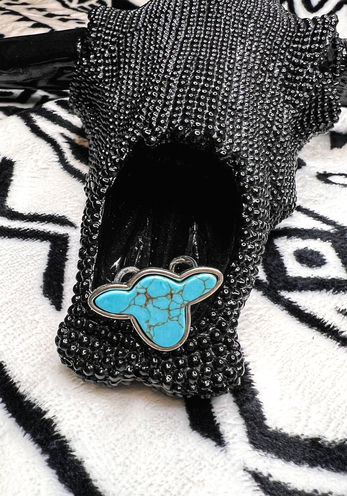 Turquoise Cow Ring