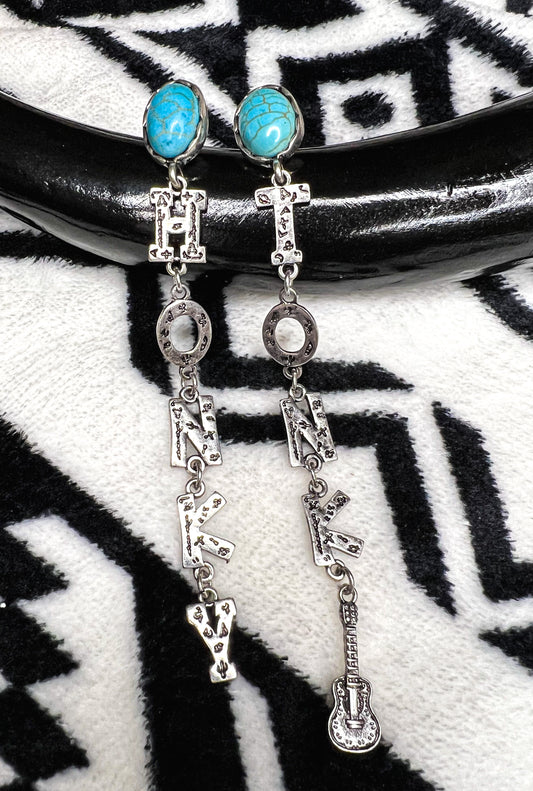 Honky Tonk Drop Earrings