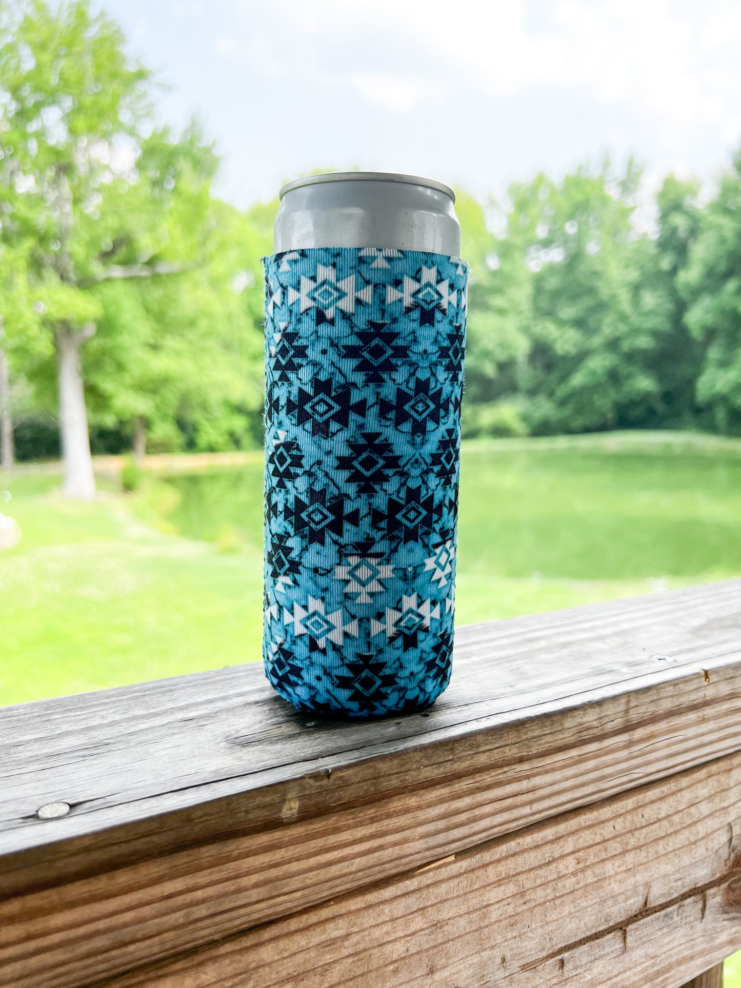 Montana Sky Slim Can Koozie