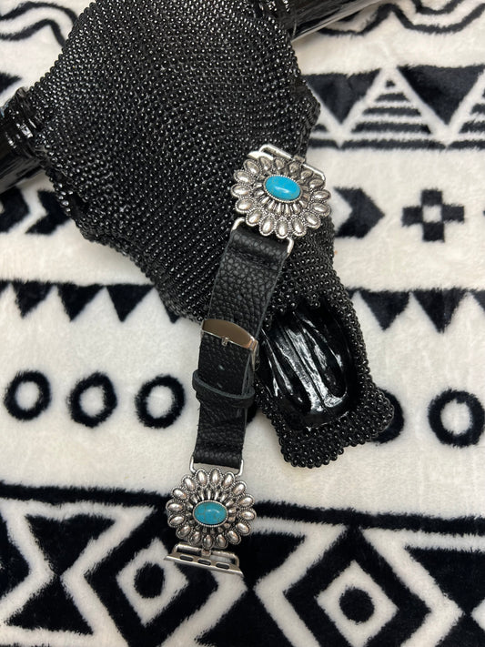 Turquoise Concho Apple Watch Band