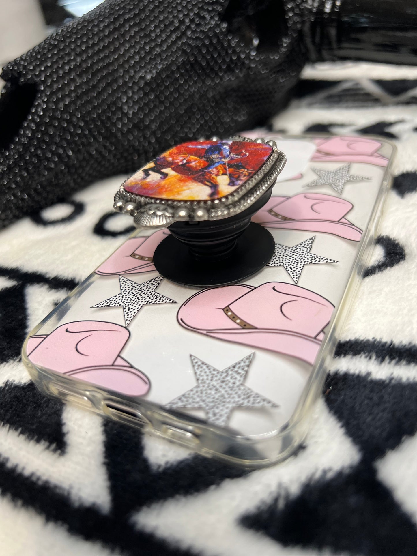 Cowboy Pop Socket