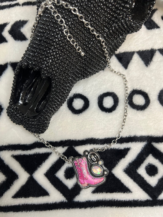 Boot Necklace