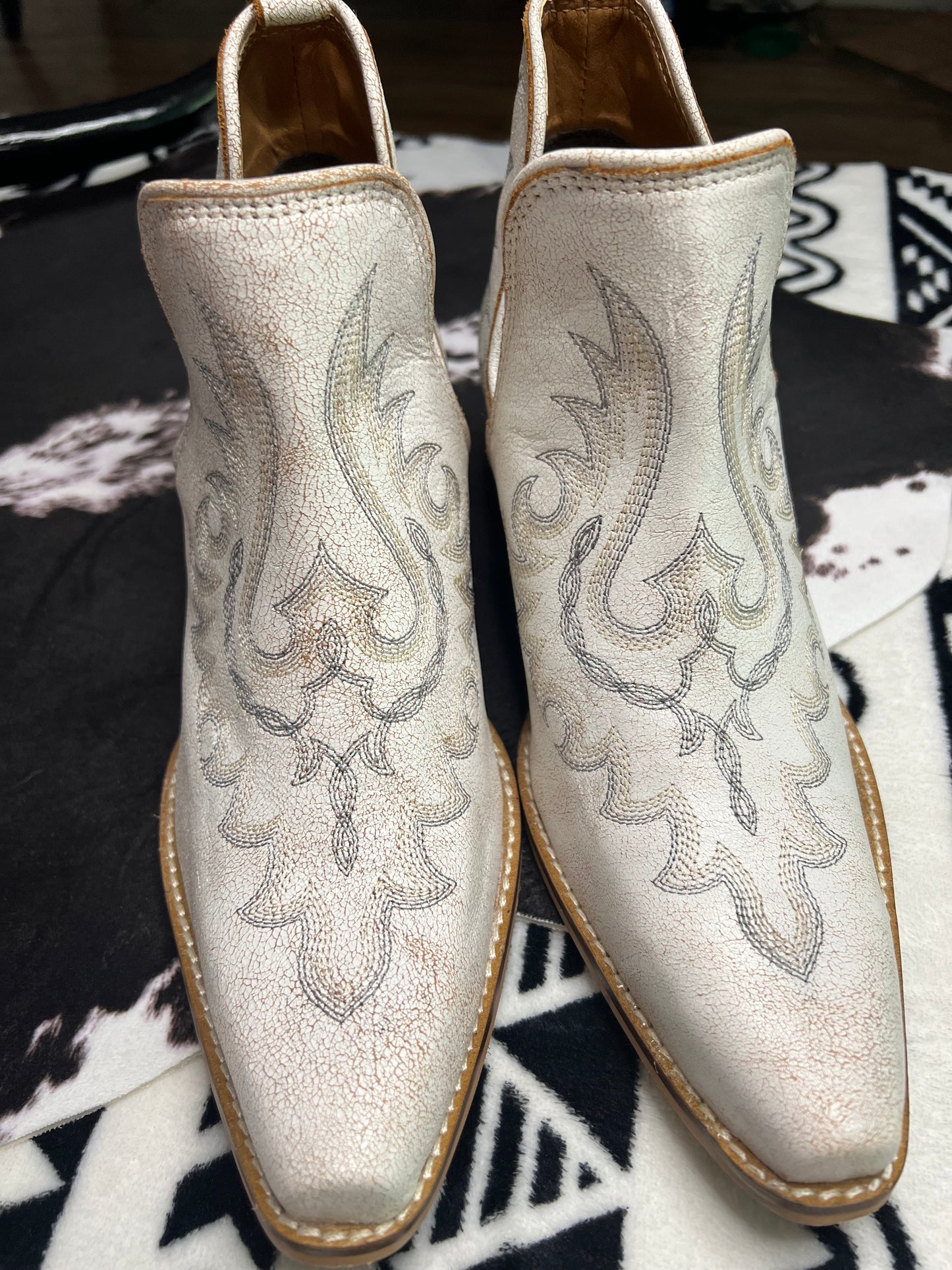 Myra Yipple Western Leather Bootie