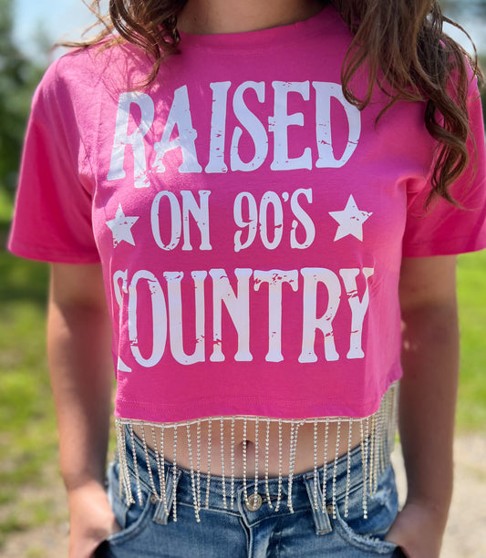 90'S Country Rhinestone Tee