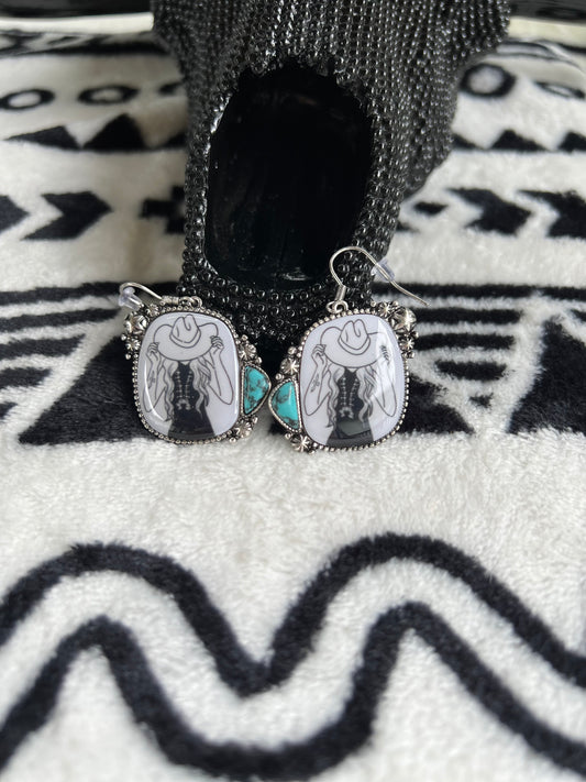 Cowgirl Earrings